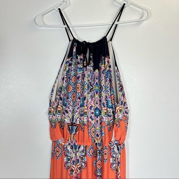 Altar’d State Summer Halter Neck Maxi Dress Size small - Picture 6 of 8